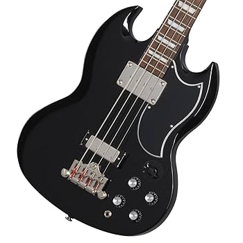 Amazon | Epiphone/SG Bass EB-3 2-Pickup Ebony エピフォン